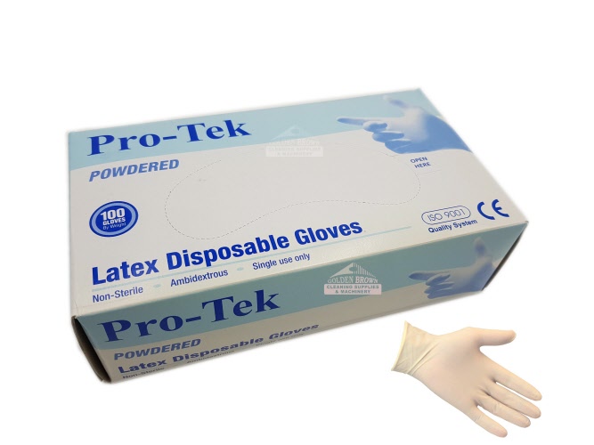 Latex Gloves Powdered Disposable Xtra Large Ctn XLLATLP